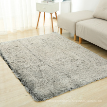 Cozy fluffy bottom dyed long pile living room area rug for wholesale